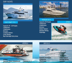 Yacht and boat rent