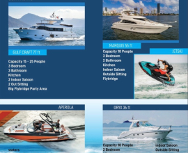 Yacht and boat rent